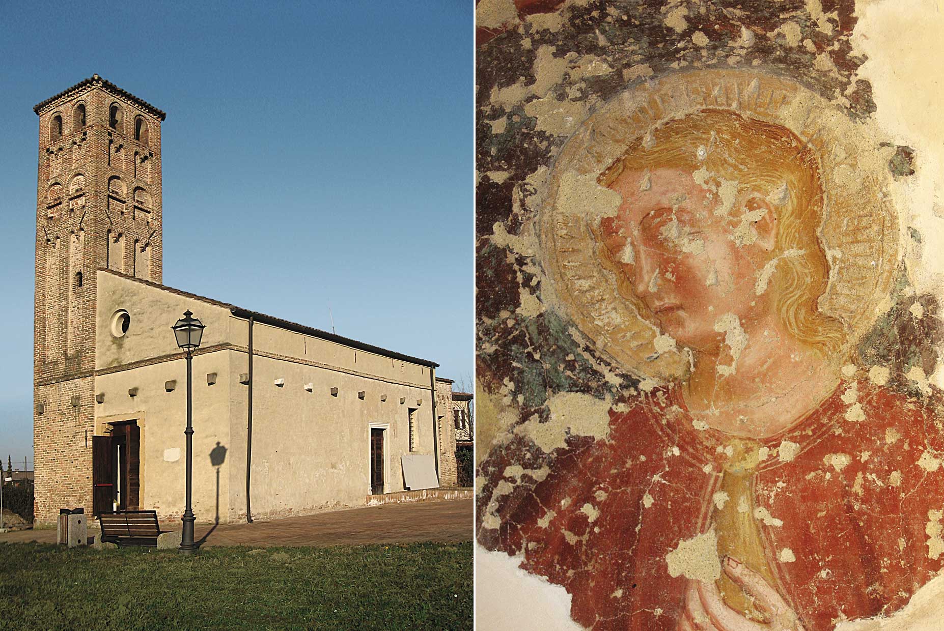 Campagna Lupia (Ve), località Lugo, Chiesa di Santa Maria, Museo archeologico.
